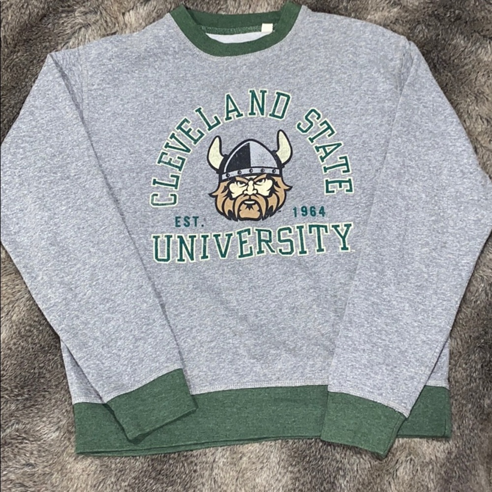 Cleveland State University crew neck